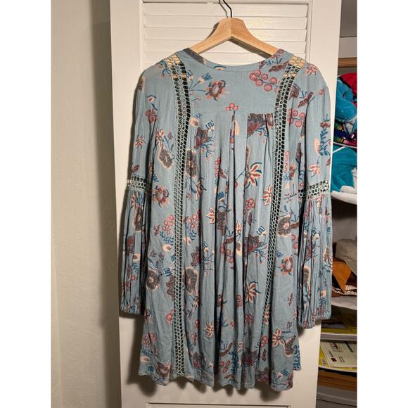 Free People Just the Two of Us Top, Light Blue XS - Picture 8 of 16